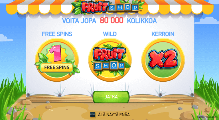 Fruit Shop Arvostelu