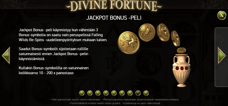 Divine Fortune Ilmaiskierrokset
