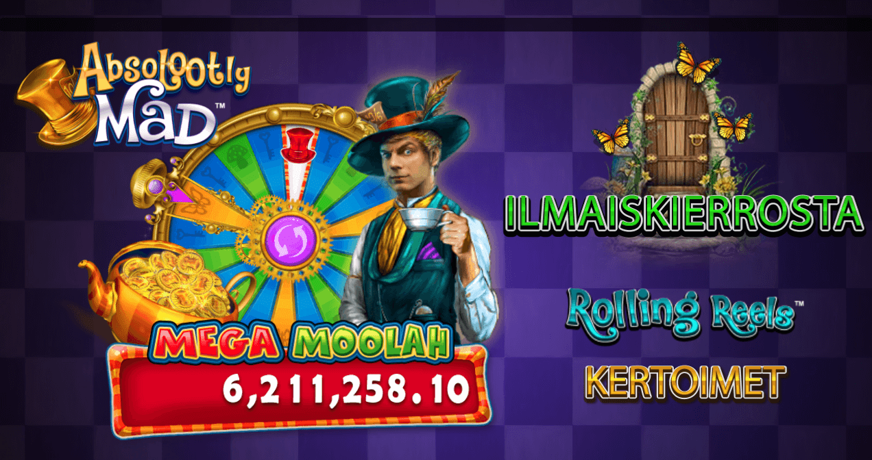 Mega Moolah Absolootly Mad Arvostelu
