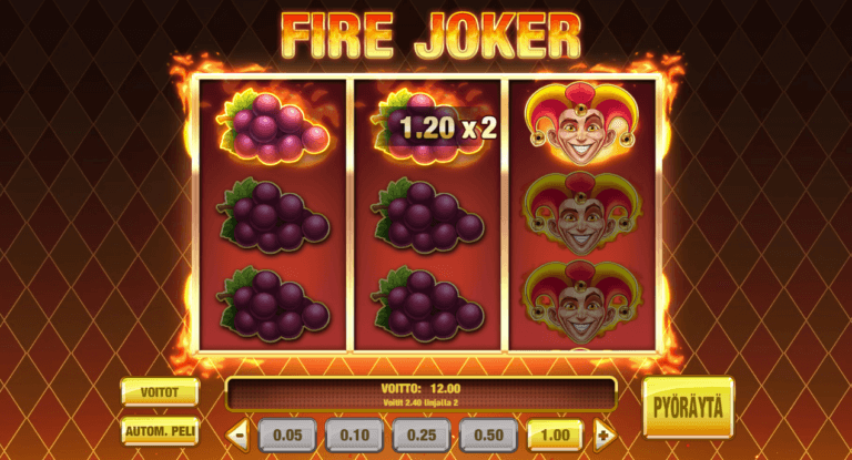 Fire Joker Bonukset