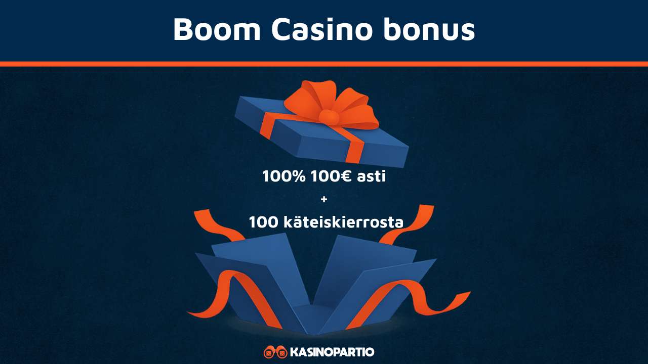 Boom Casino bonus