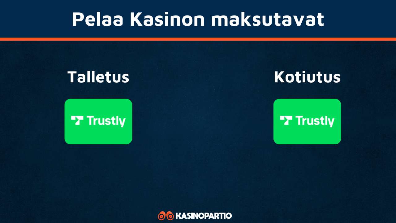 Pelaa Kasino maksutavat