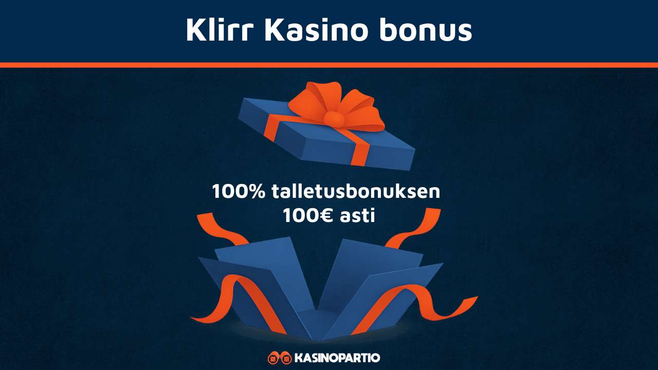 Klirr Kasino bonus