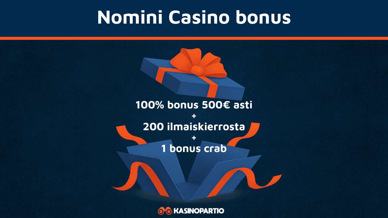 Nomini Casino bonus