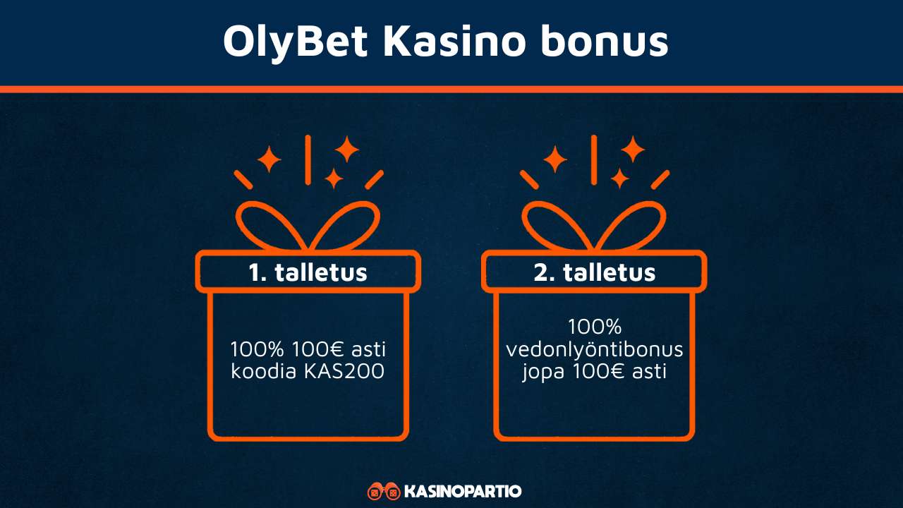OlyBet kasino bonus