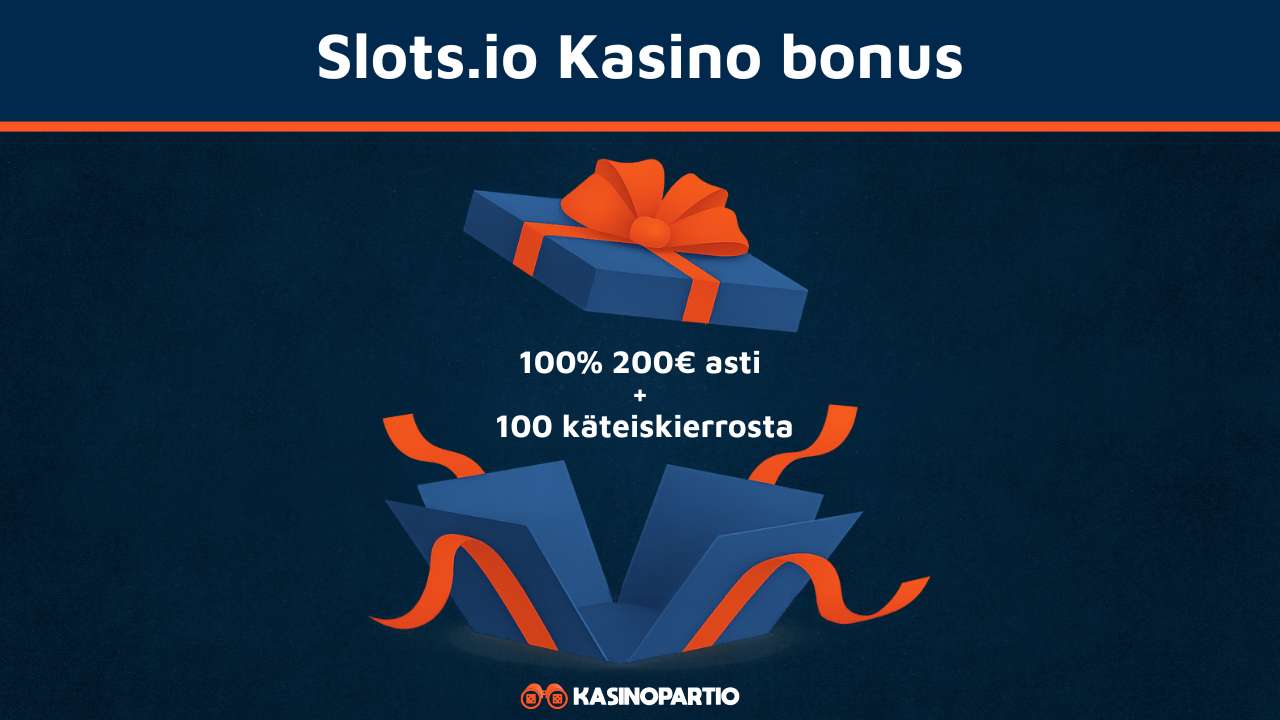 Slots.io Kasino bonus