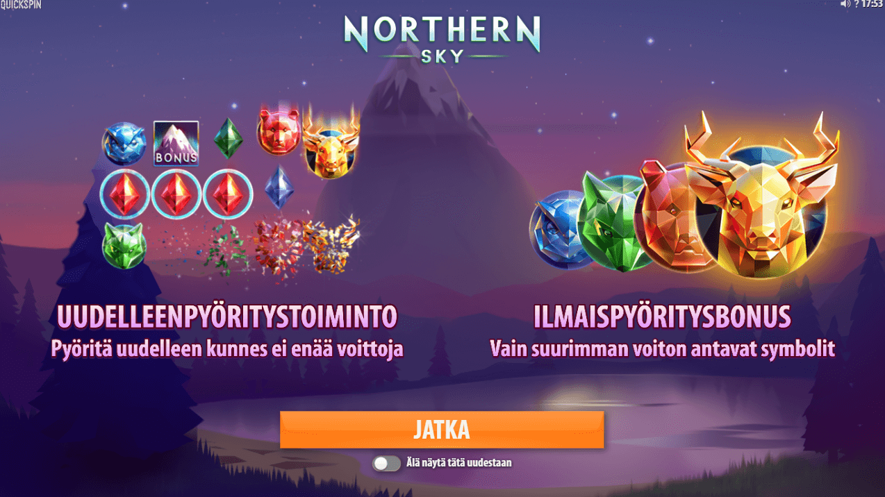 Northern Sky Arvostelu
