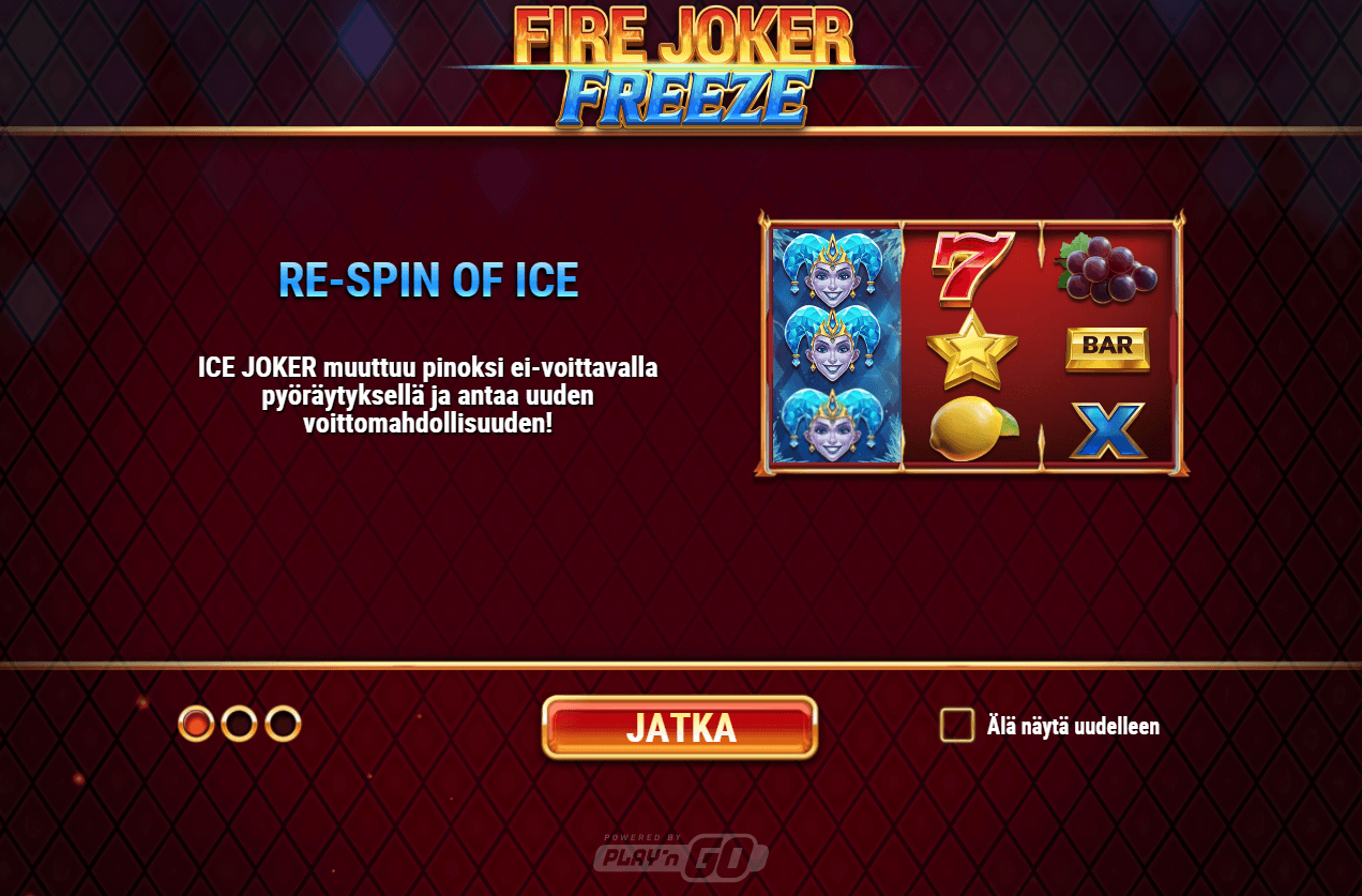 Fire Joker Freeze Arvostelu