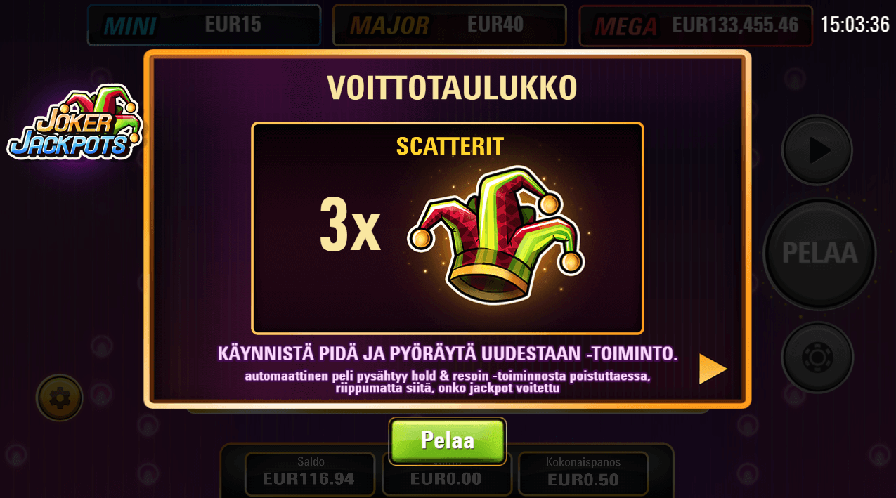 Joker Jackpots Arvostelu