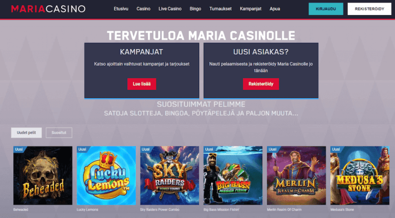 Maria Casino Kuvankaappaus 1