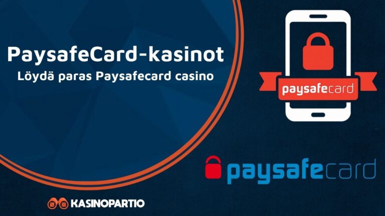 PaysafeCard-kasinot – Löydä paras Paysafecard casino
