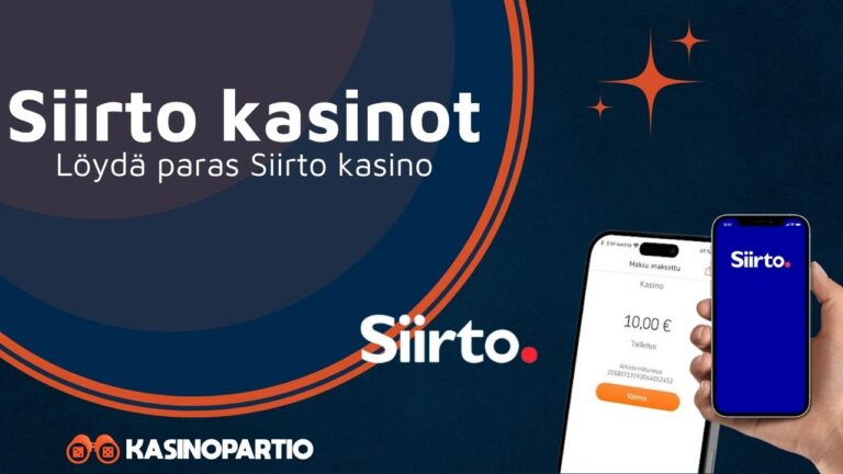 Siirto kasinot: Löydä paras Siirto kasino
