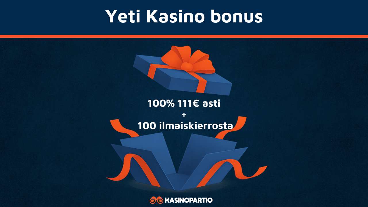 Yeti Kasino bonus