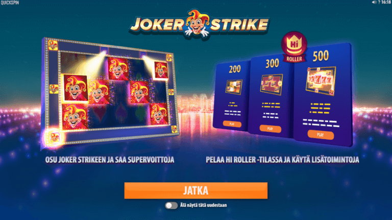 Joker Strike Arvostelu