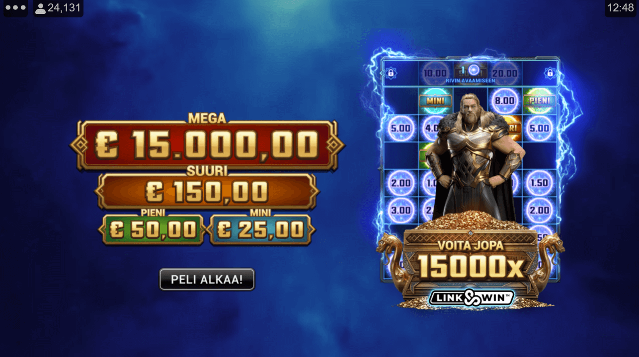 Thunderstruck Wild Lightning Arvostelu