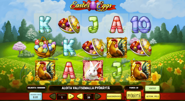 Easter Eggs Ilmaiskierrokset