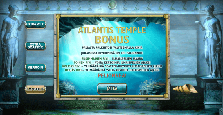 Atlantis Queen Bonukset