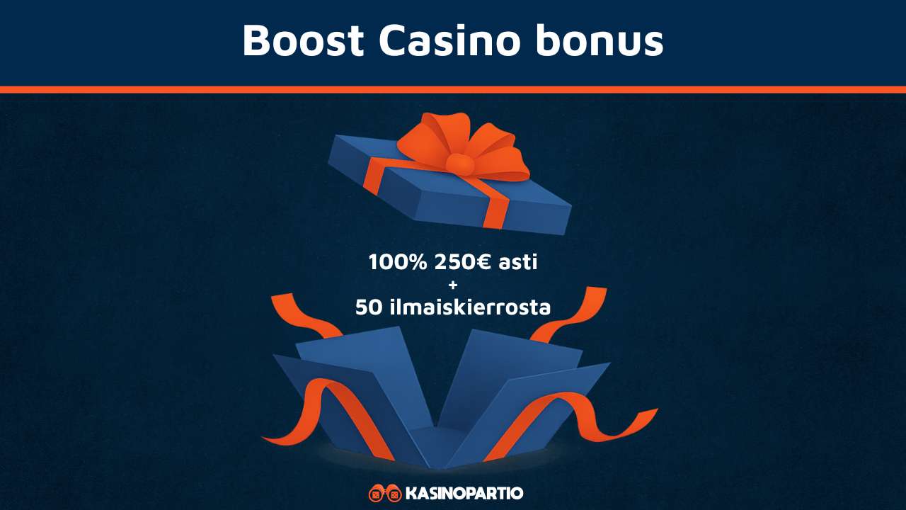 Boost Kasino bonus