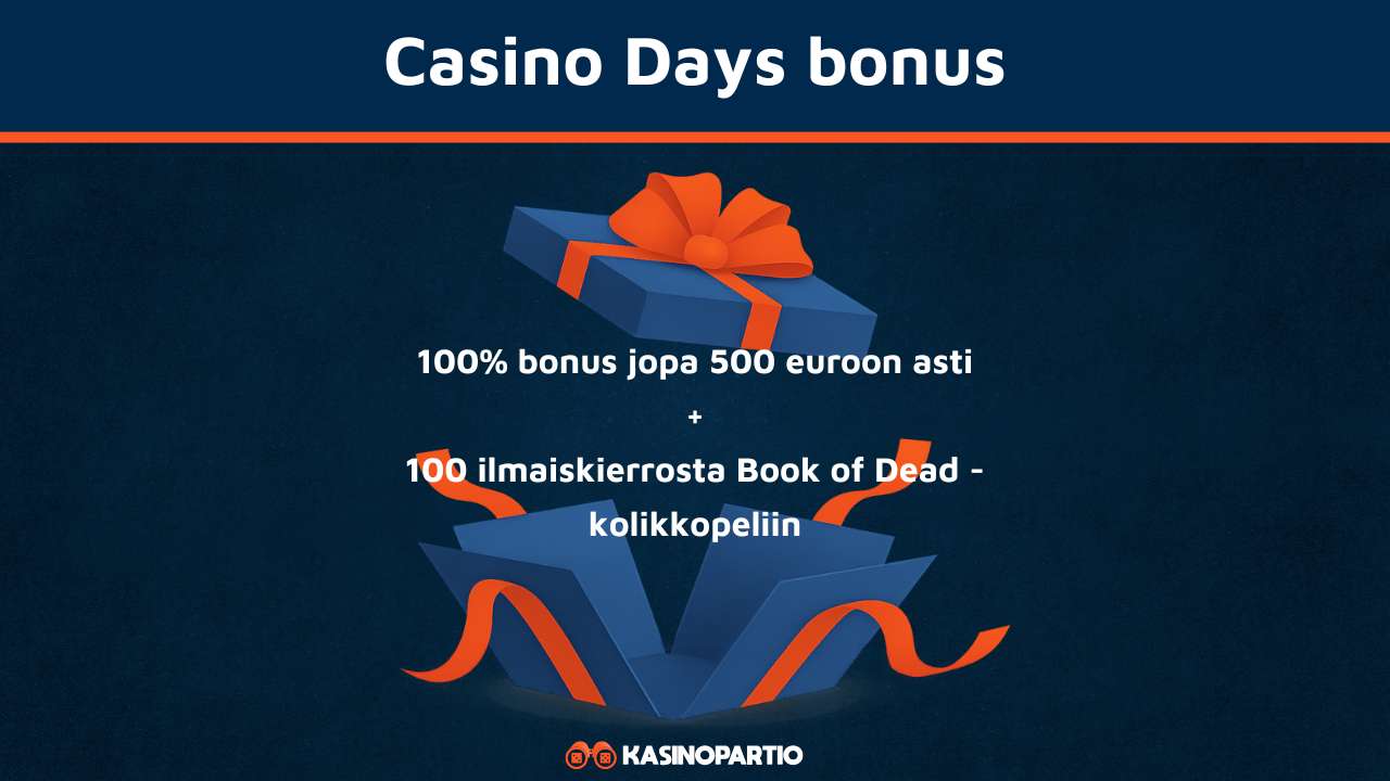 Casino Days bonus