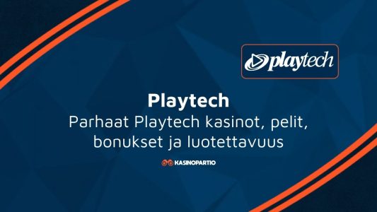 Playtech: Parhaat Playtech kasinot, pelit, bonukset ja luotettavuus