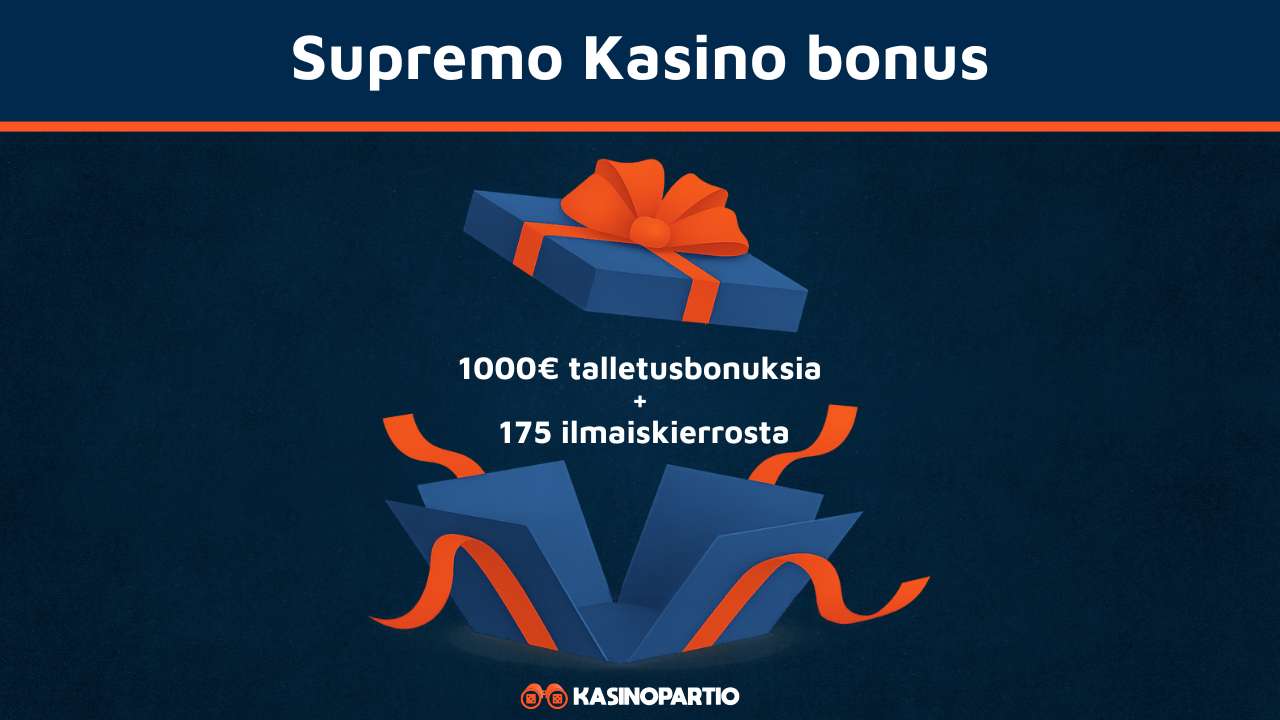 Supremo Kasino bonus