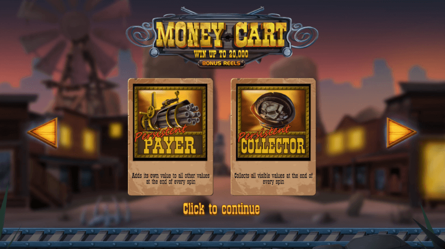 Money Cart Bonus Reels Arvostelu