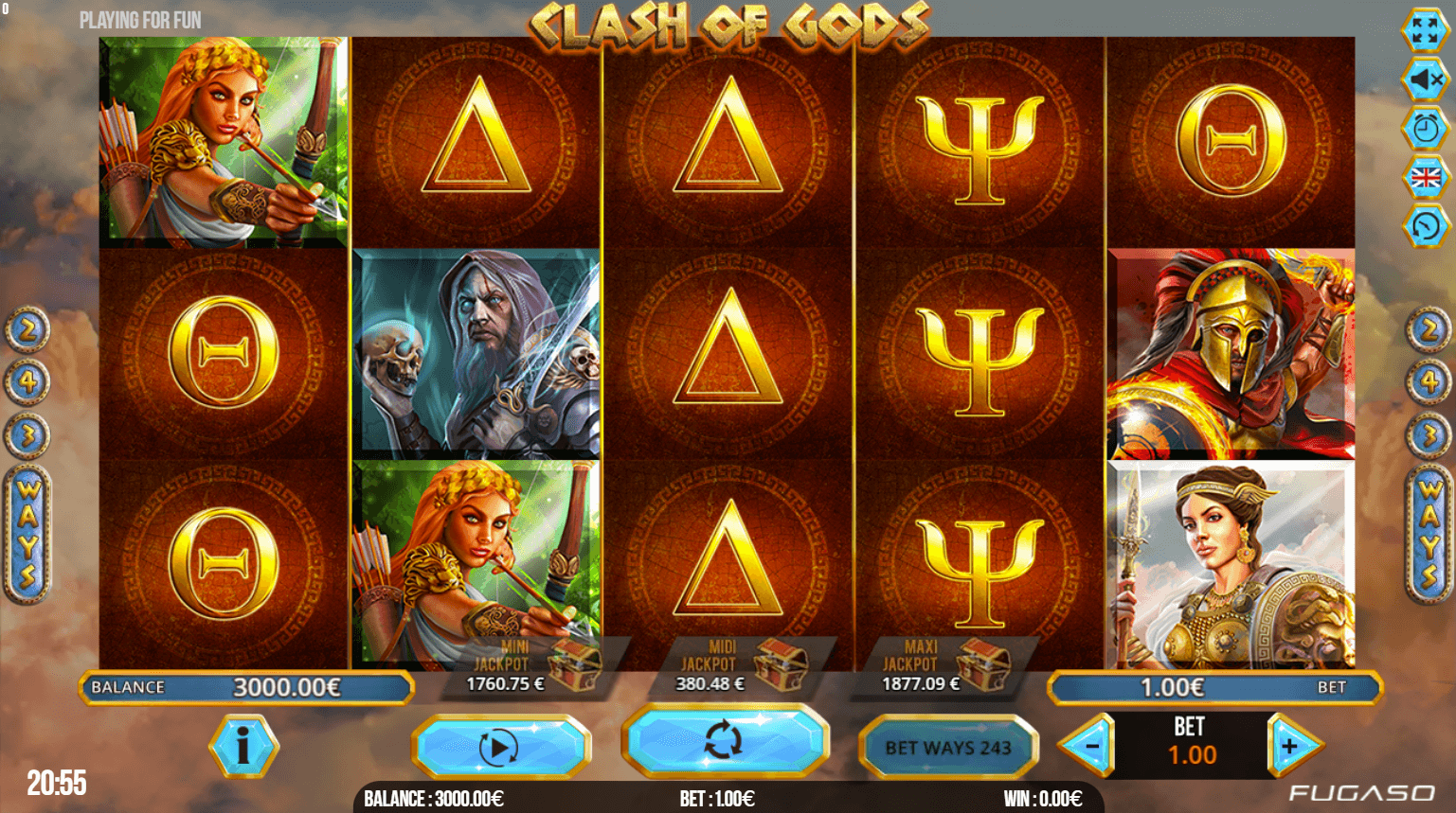 Clash of Gods Arvostelu