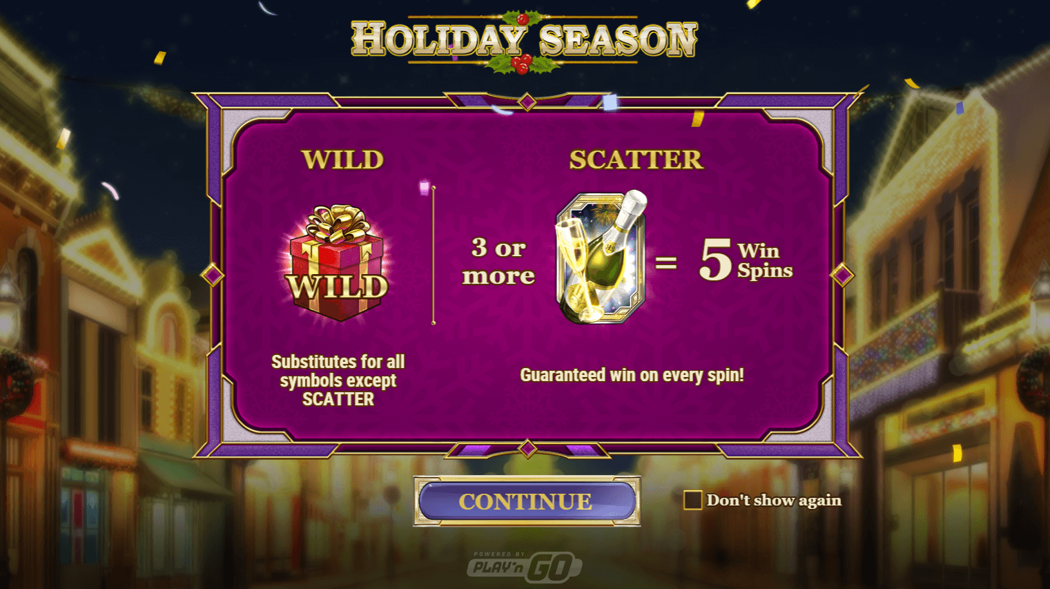 Holiday Season Arvostelu