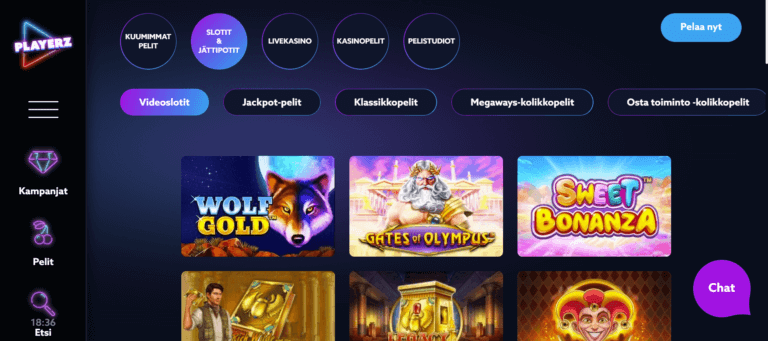 Playerz Casino Kuvankaappaus 3