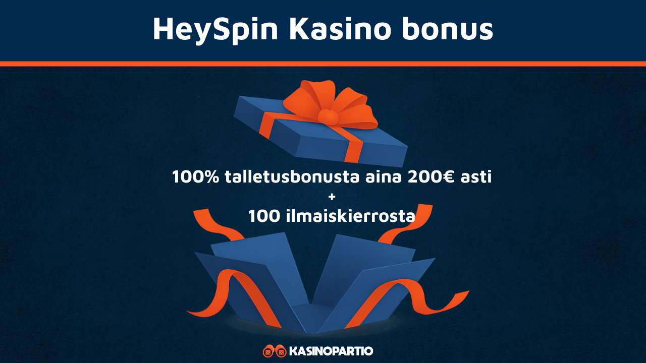HeySpin kasino bonus