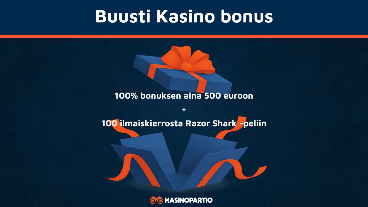Buusti casino bonus