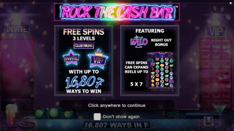 Rock the Cash Bar Arvostelu