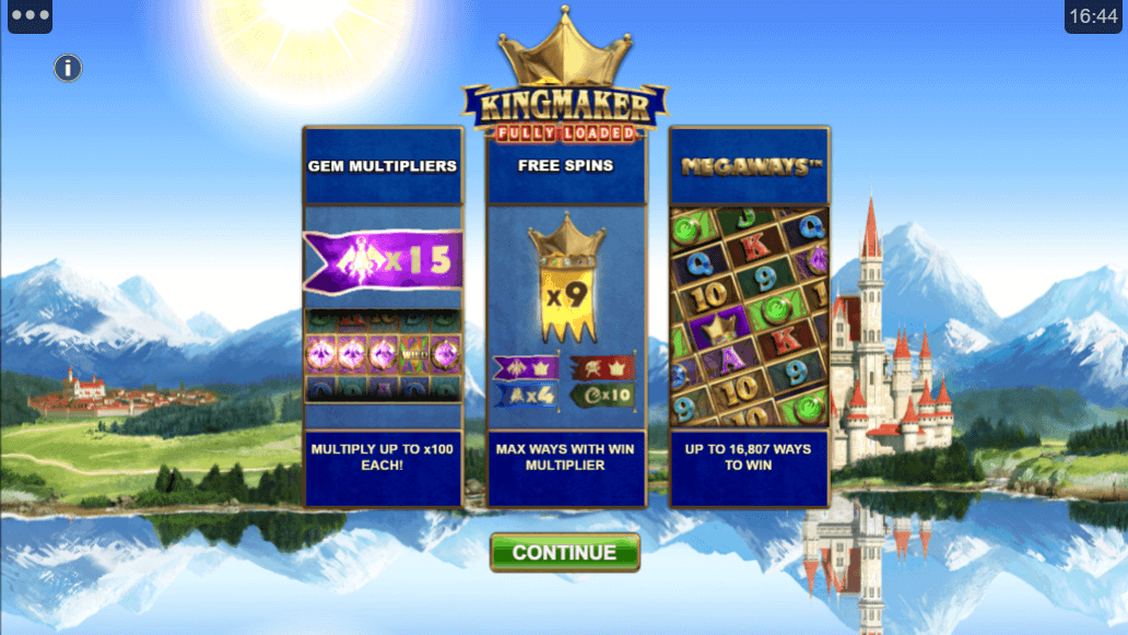 Kingmaker Fully Loaded Megaways Arvostelu