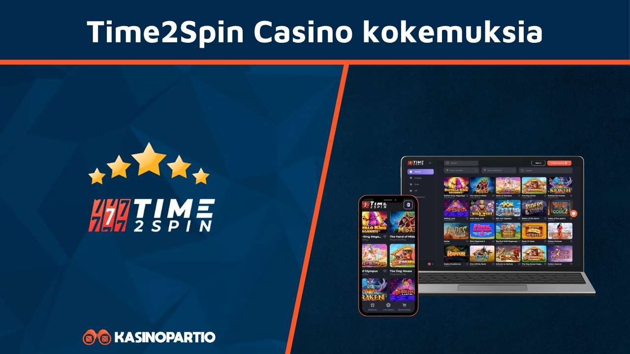 Time2Spin Casino kokemuksia