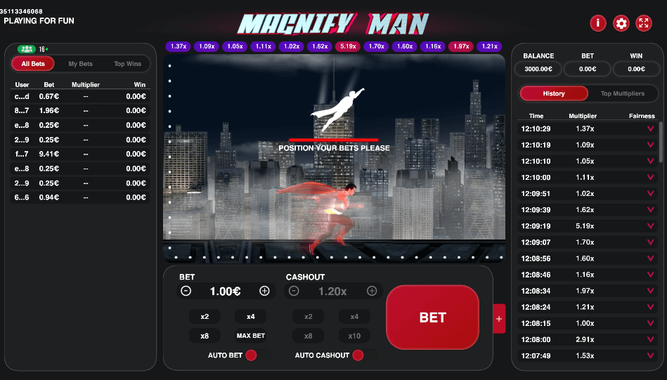Magnify Man Arvostelu
