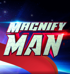 Magnify Man logo arvostelusi