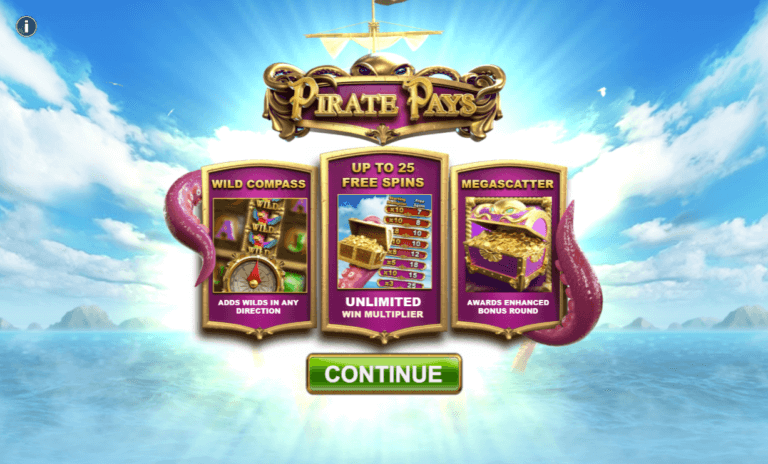 Pirate Pays Megaways Bonukset