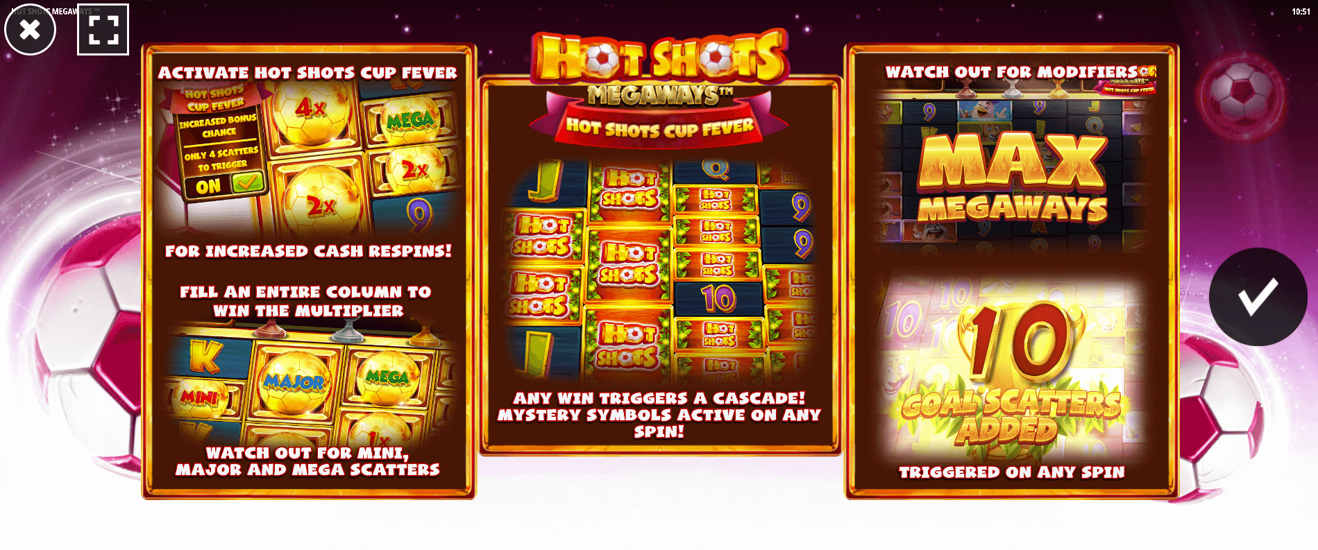 Hot Shots Megaways Arvostelu