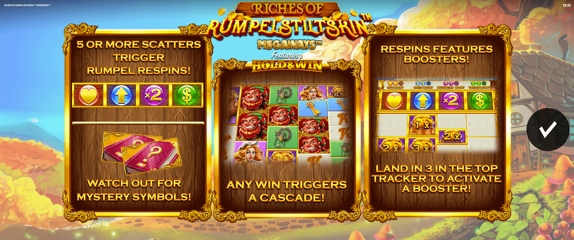 Riches of Rumpelstiltskin Megaways Arvostelu