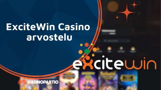 Screenshot der Excitewin Casino Spieloberfläche mit Bonusangeboten und Spielauswahl