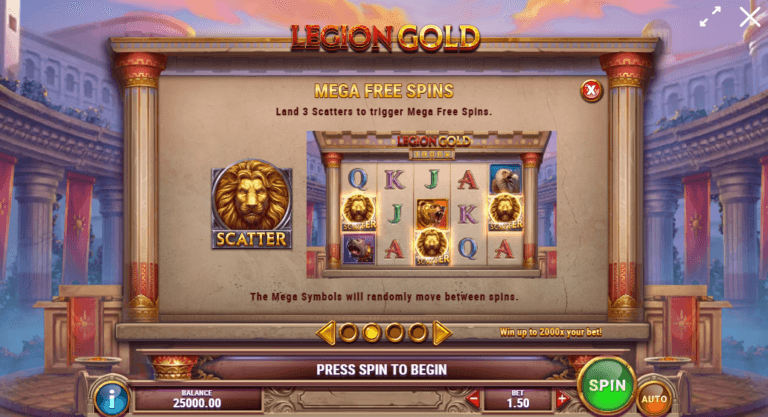 Legion Gold Bonukset