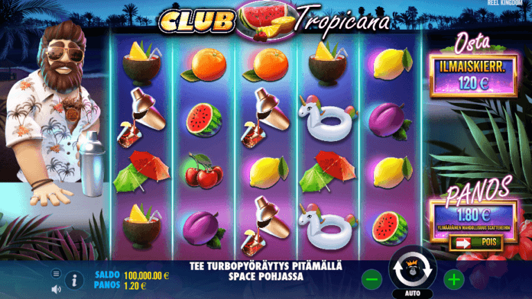 Club Tropicana Ilmaiskierrokset