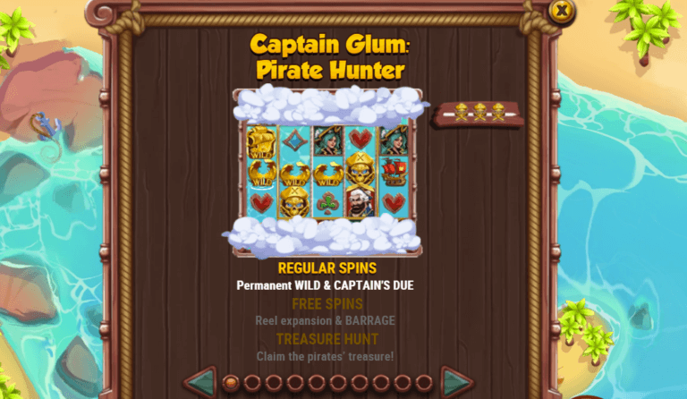 Captain Glum: Pirate Hunter Bonukset