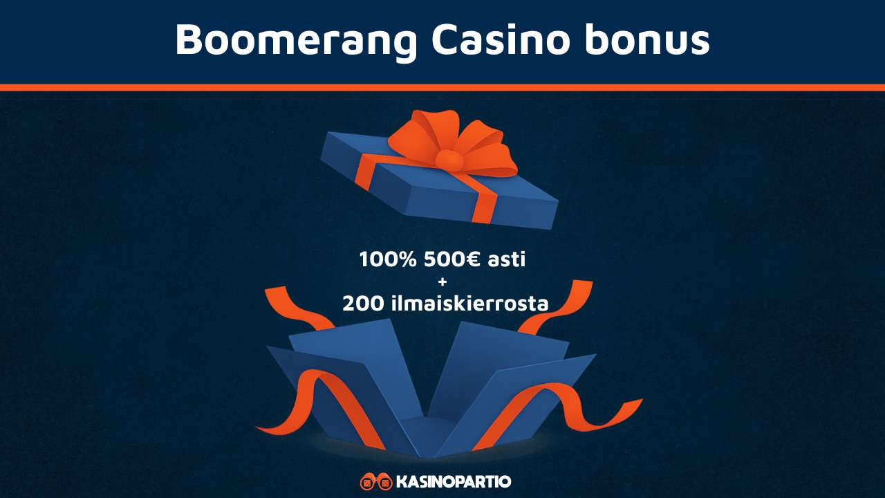 Boomeran Casino bonus