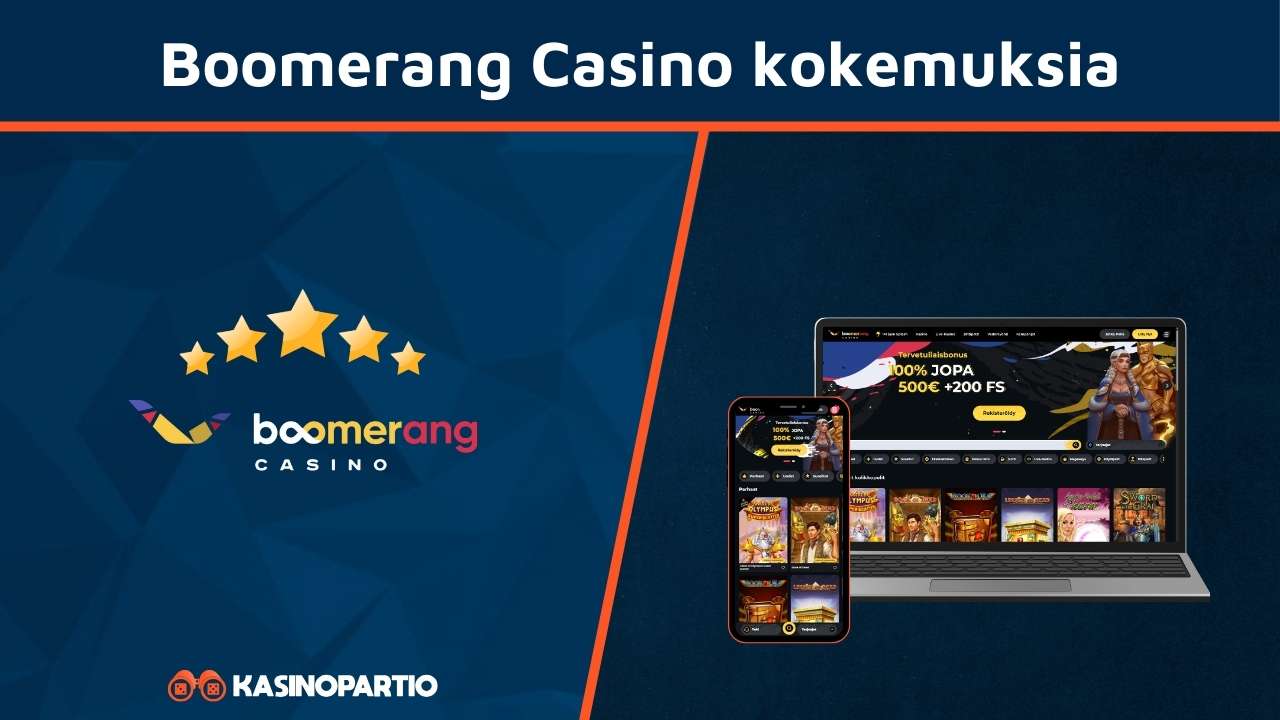 Boomerang Casino kokemuksia