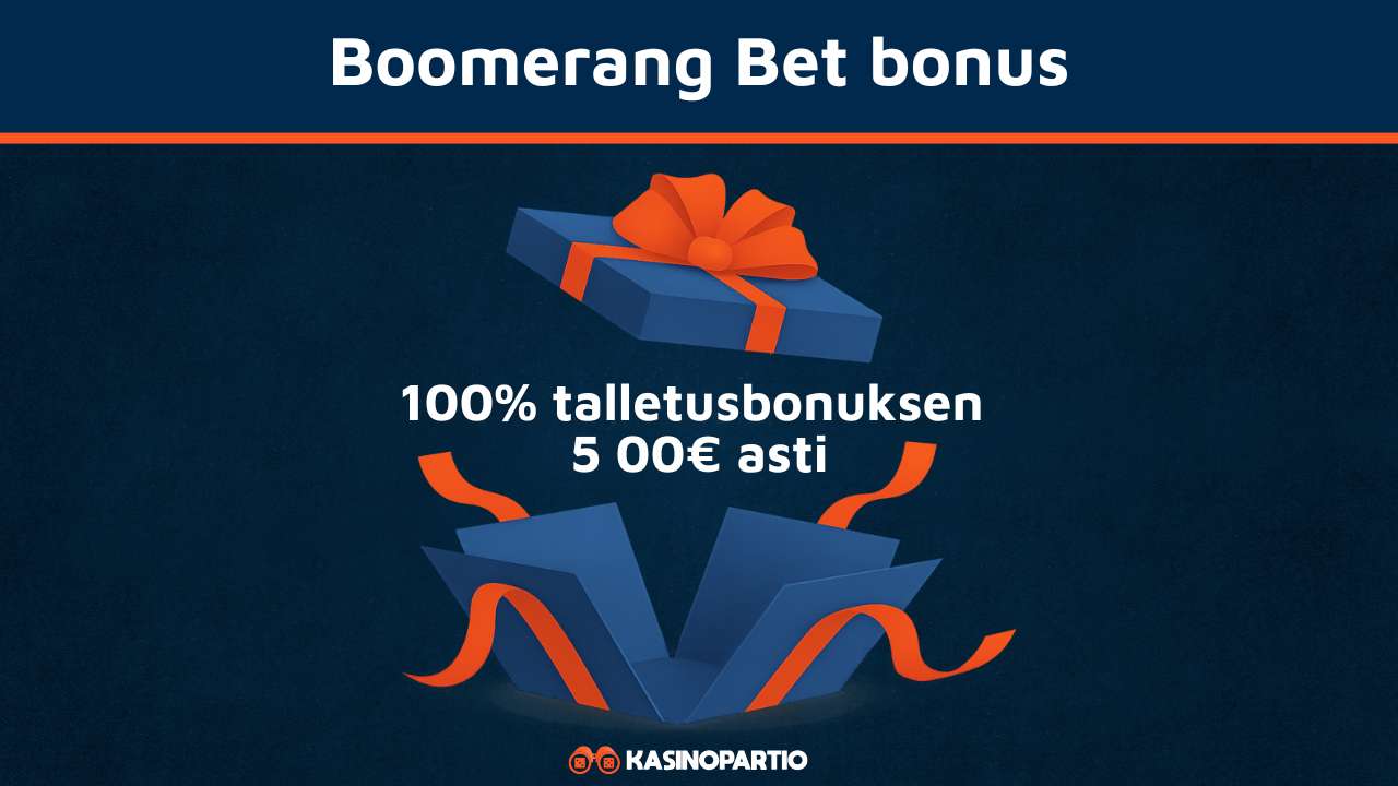 Boomerang Bet bonus
