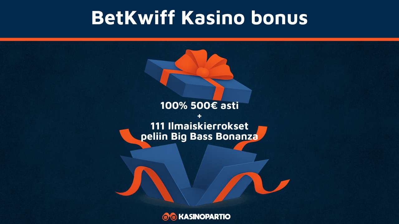 BetKwiff Kasino bonus