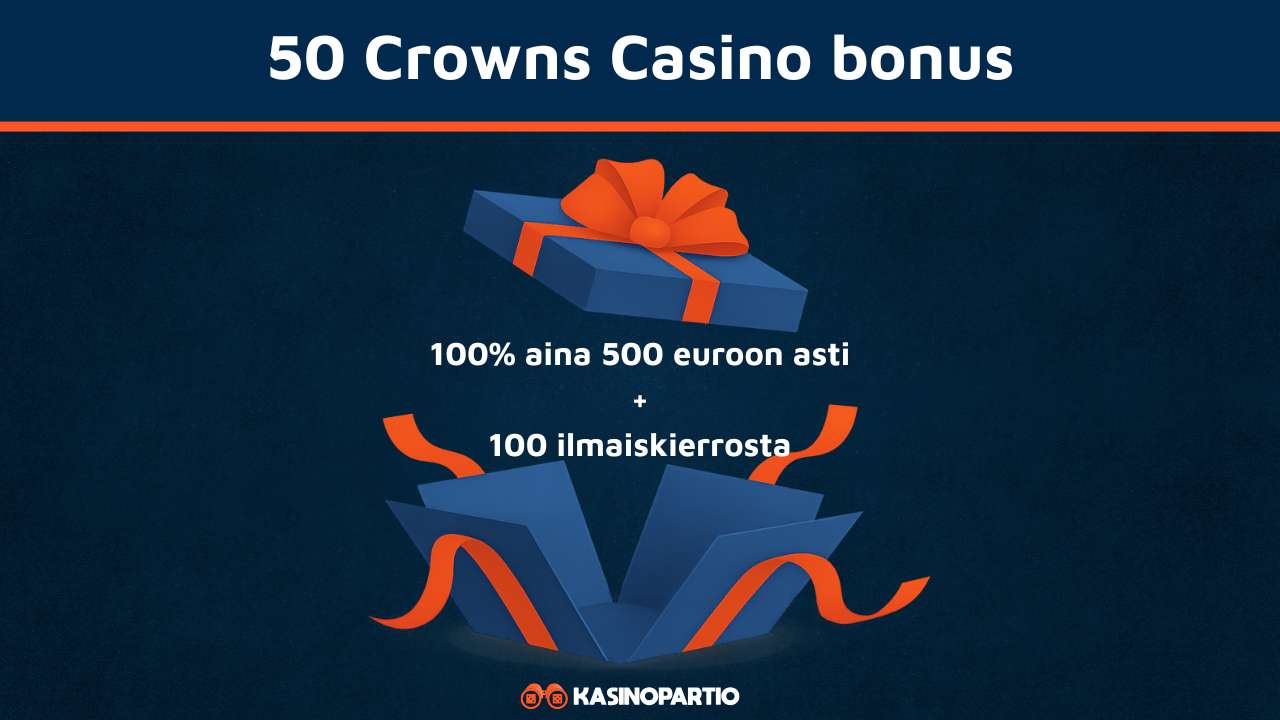 50 Crowns Kasino bonus