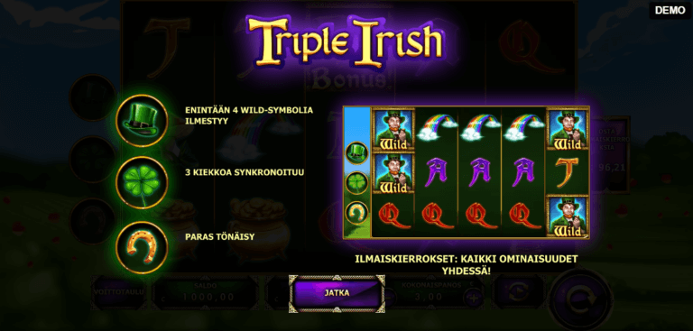 Triple Irish Bonukset