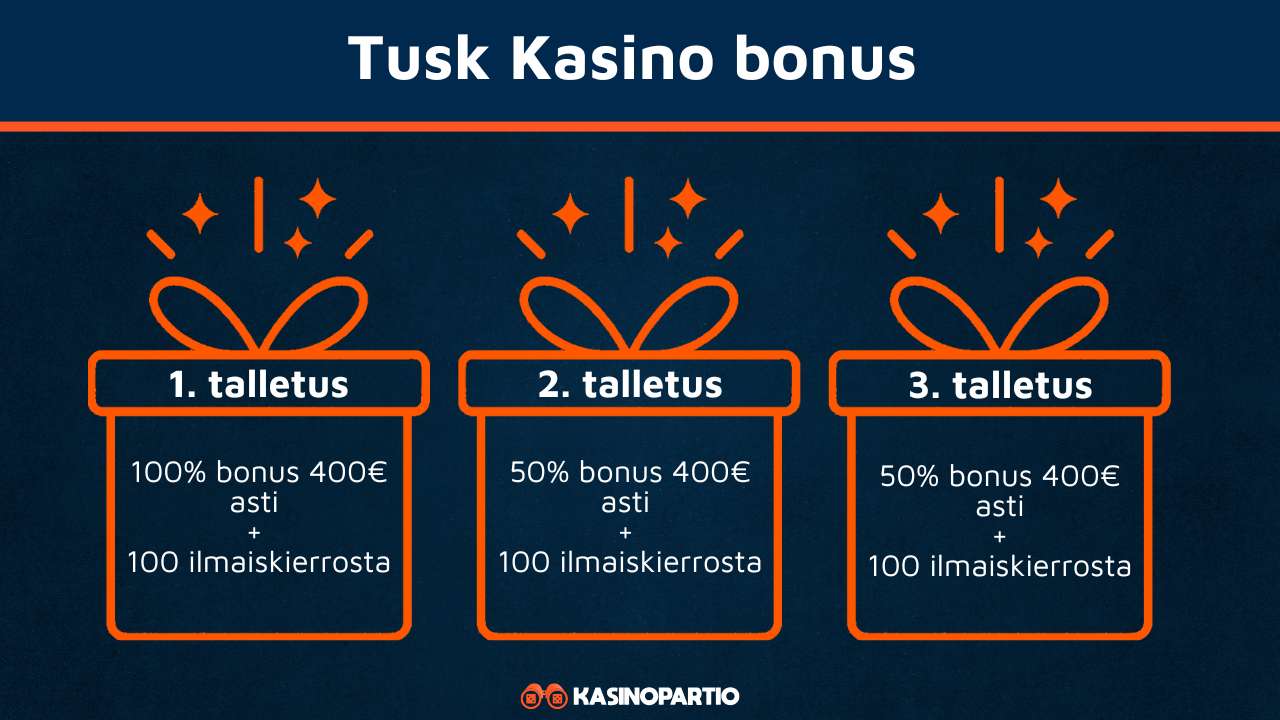 Tusk kasino bonus